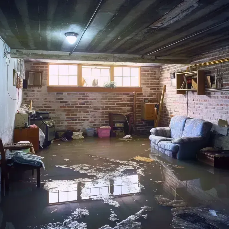 Flooded Basement Cleanup in Burnham, PA